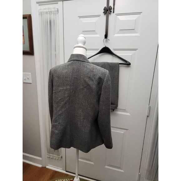 Evan Picone Gray Suit Size 16P - Picture 5 of 11